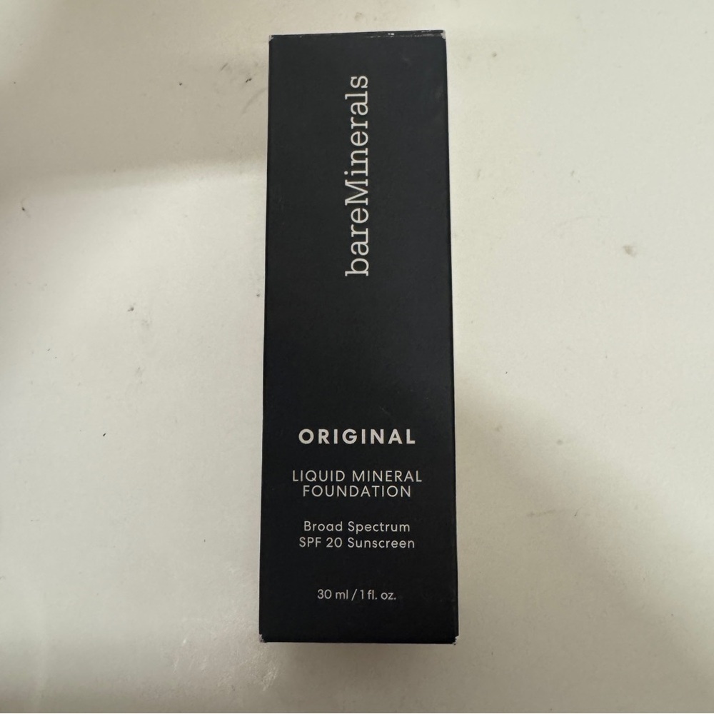 Bareminerals Original Liquid Mineral Foundation Sunscreen Neutral Ivory 06 1 OZ